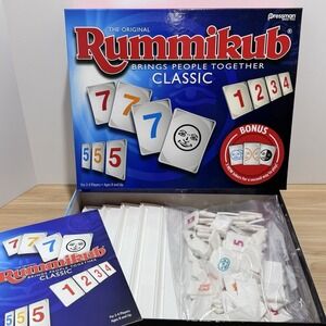 The Original RUMMIKUB Game Classic BONUS Includes 3 New Jokers Joker Tiles